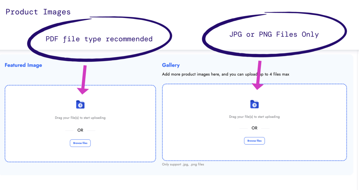 Feature Image and Gallery Uploads on Stylists Pay Stylists